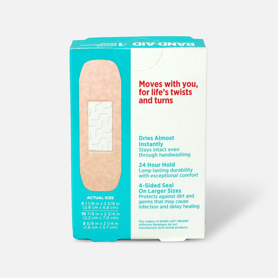 BandAid SkinFlex Adhesive Bandages, Assorted Sizes, 20 ct.