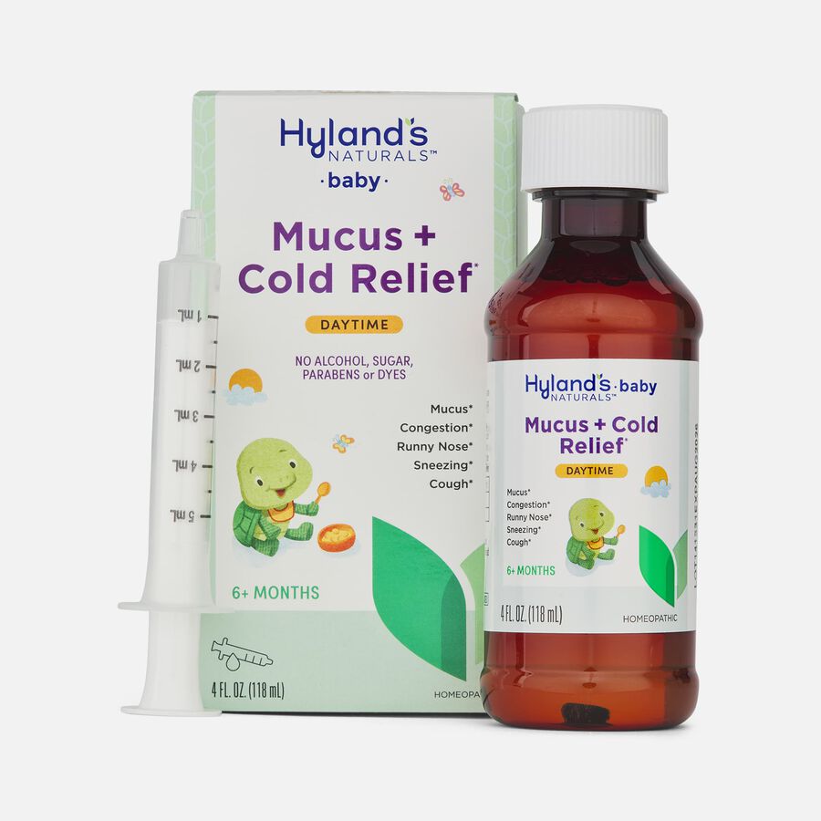 Hyland's Baby Mucus + Cold Relief, Daytime, 4 oz., , large image number 0