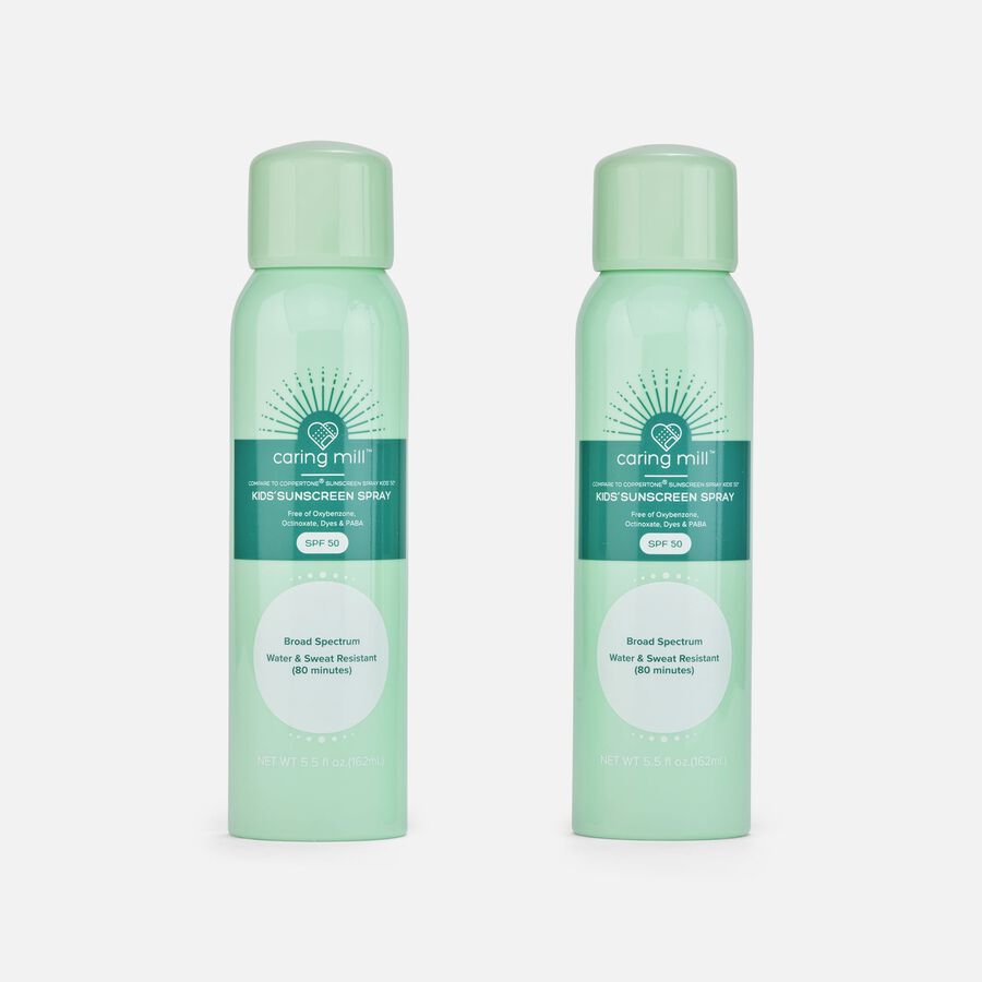 Caring Mill™ Children's Sunscreen Spray 50 SPF, 11 oz. - Twin Pack, , large image number 0