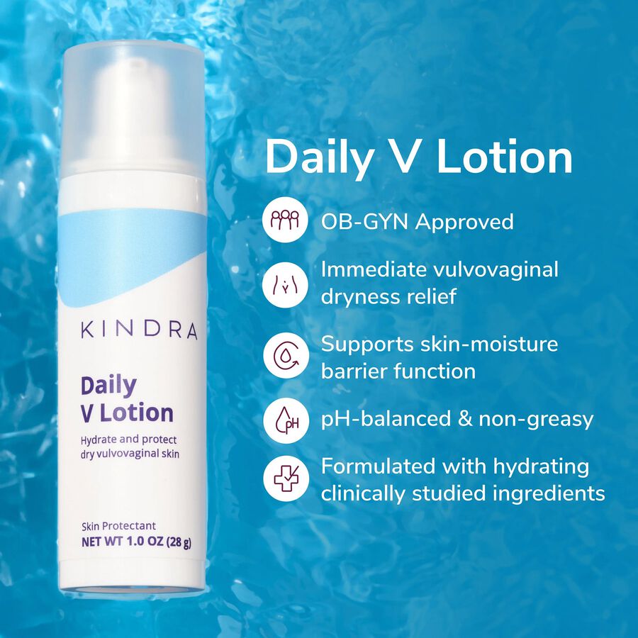 Kindra Daily Vaginal Lotion, 1 oz., , large image number 3