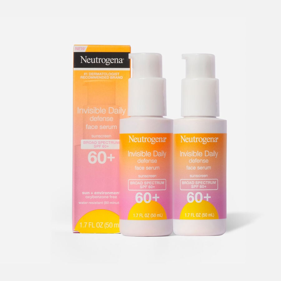 Neutrogena Defense Face Serum, SPF 60+, 1.7 oz. (2-Pack), , large image number 0