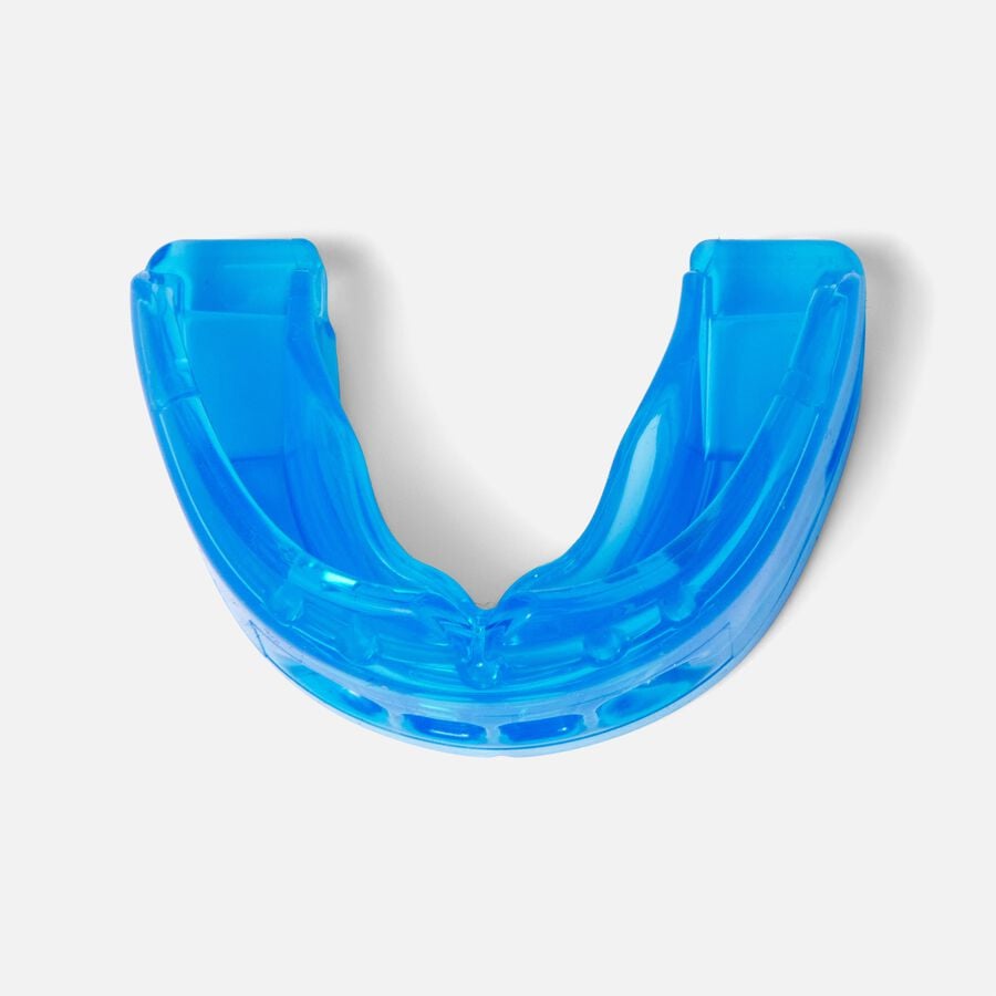 Shock Doctor Double Braces Mouth Guard, Blue Strapless