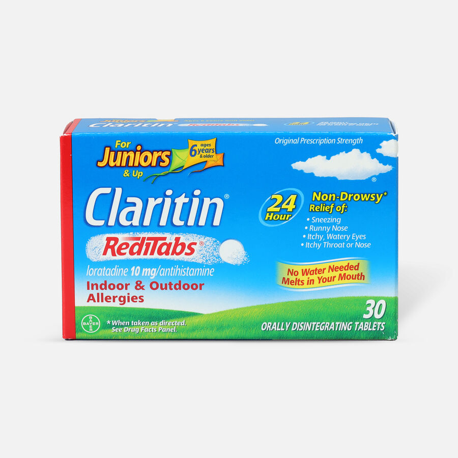 Claritin Junior's Allergy 24 Hour RediTabs, 10 mg, 30 ct., , large image number 0