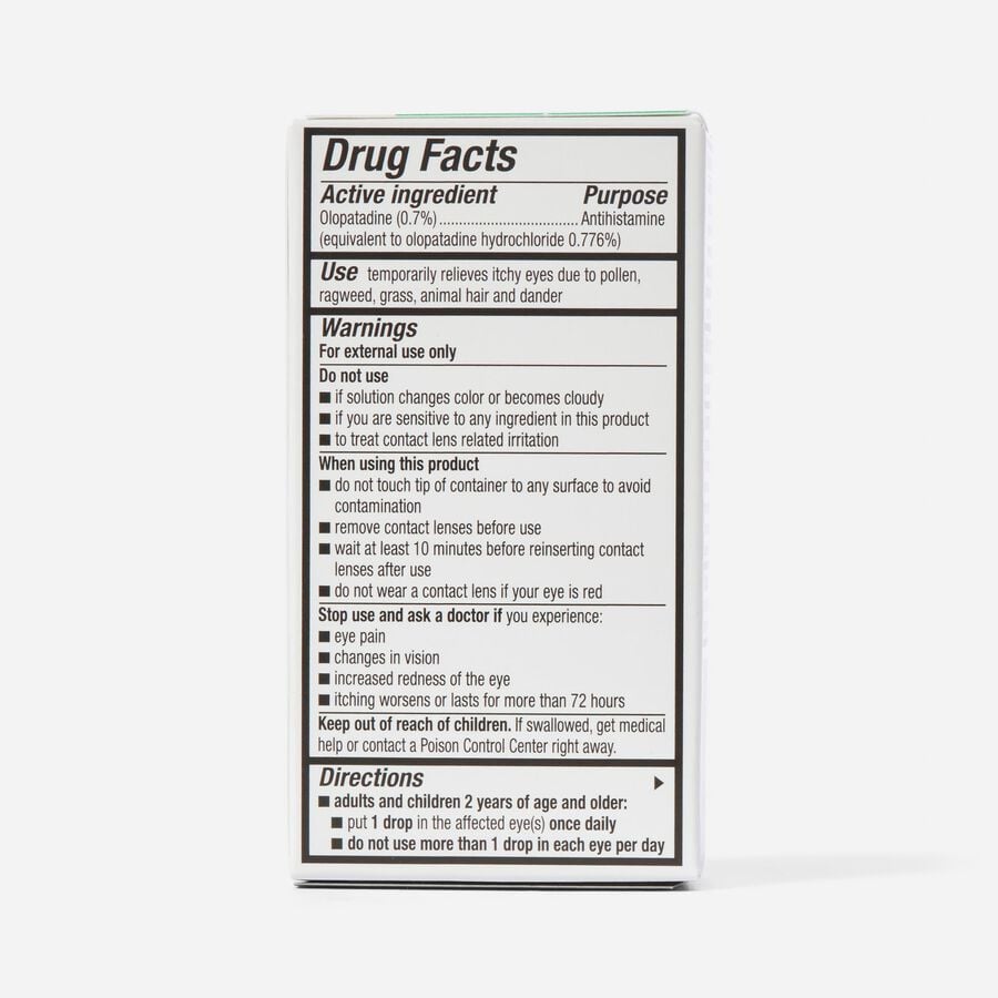 Pataday Extra-Strength Once Daily Eye Allergy Itch Relief Drops, 2.5mL, , large image number 1