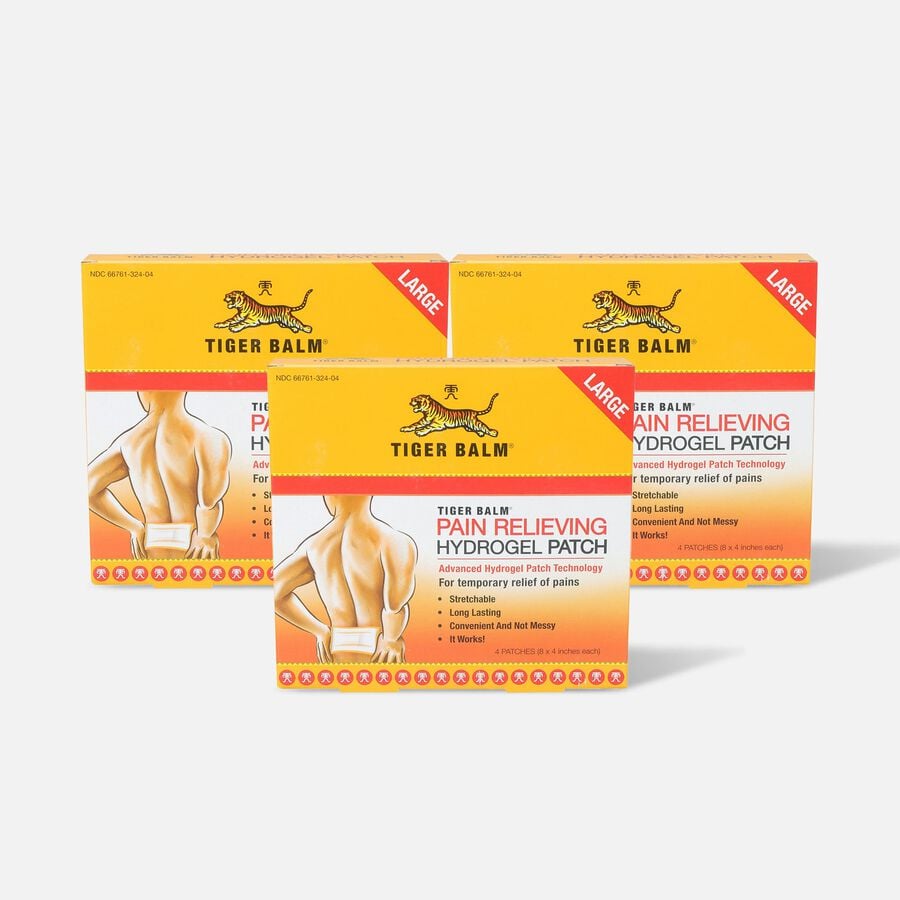 Tiger Balm Patch, Large, 4 ct. (3-Pack), , large image number 0