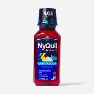 Vicks NyQuil Children's Cold and Cough Liquid, 8 oz.