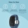 Reliefband Premier for Nausea Relief, Slate Blue, , large image number 2