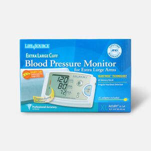 LifeSource UA-789AC Arm Blood Pressure Monitor w/ XL Cuff