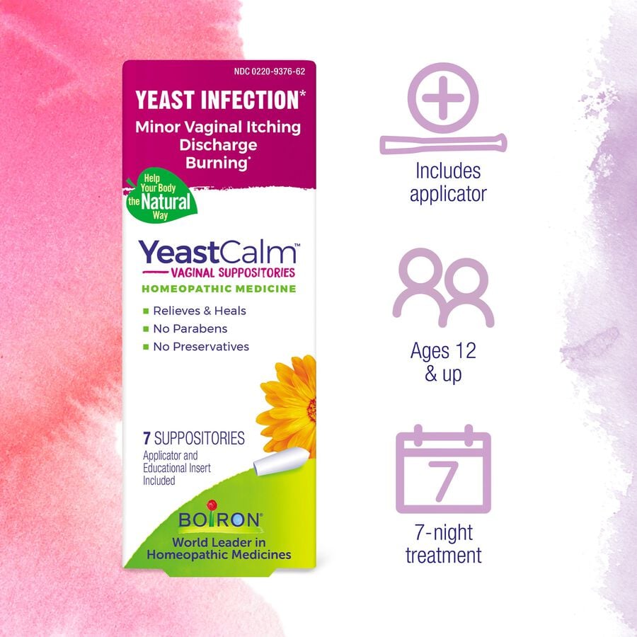 Boiron YeastCalm Suppositories, 7 ct., , large image number 1