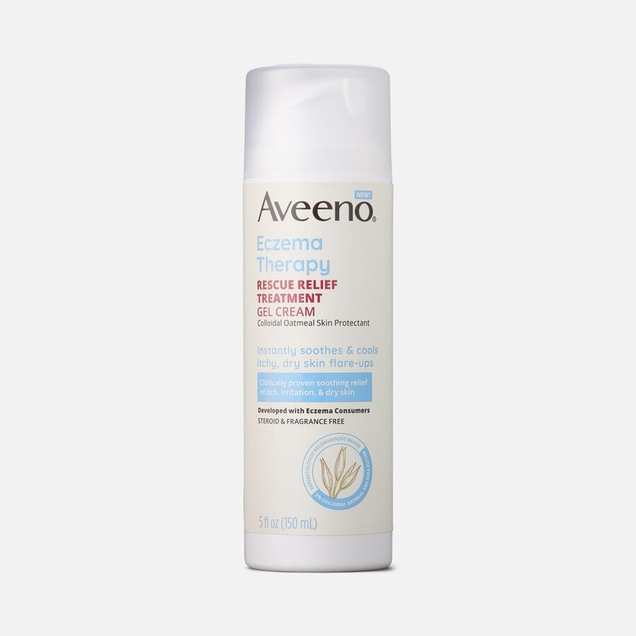 Aveeno Eczema Therapy Rescue Gel Cream, , large image number 0