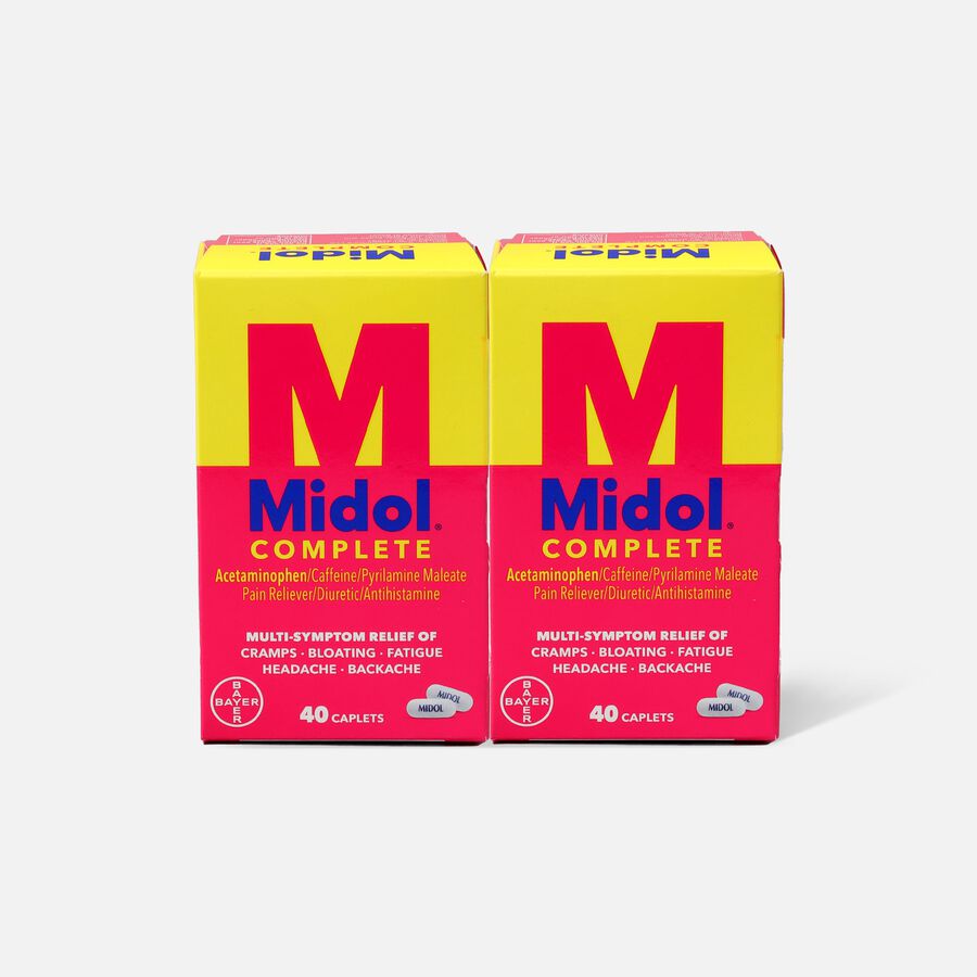 Midol Complete Caplets, Value Size, 40 ct. (2-Pack), , large image number 0