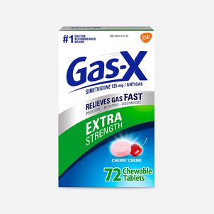 Gas-X Extra Strength Cherry Chewable Tablet, For Fast Relief From Gas, Bloating & Discomfort