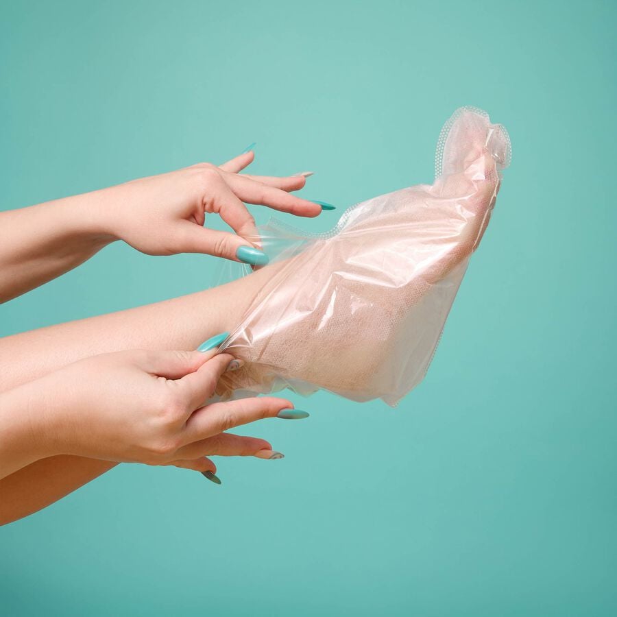 ONYX Foot Rescue Epsom Salt Foot Mask, 1 pair, , large image number 3