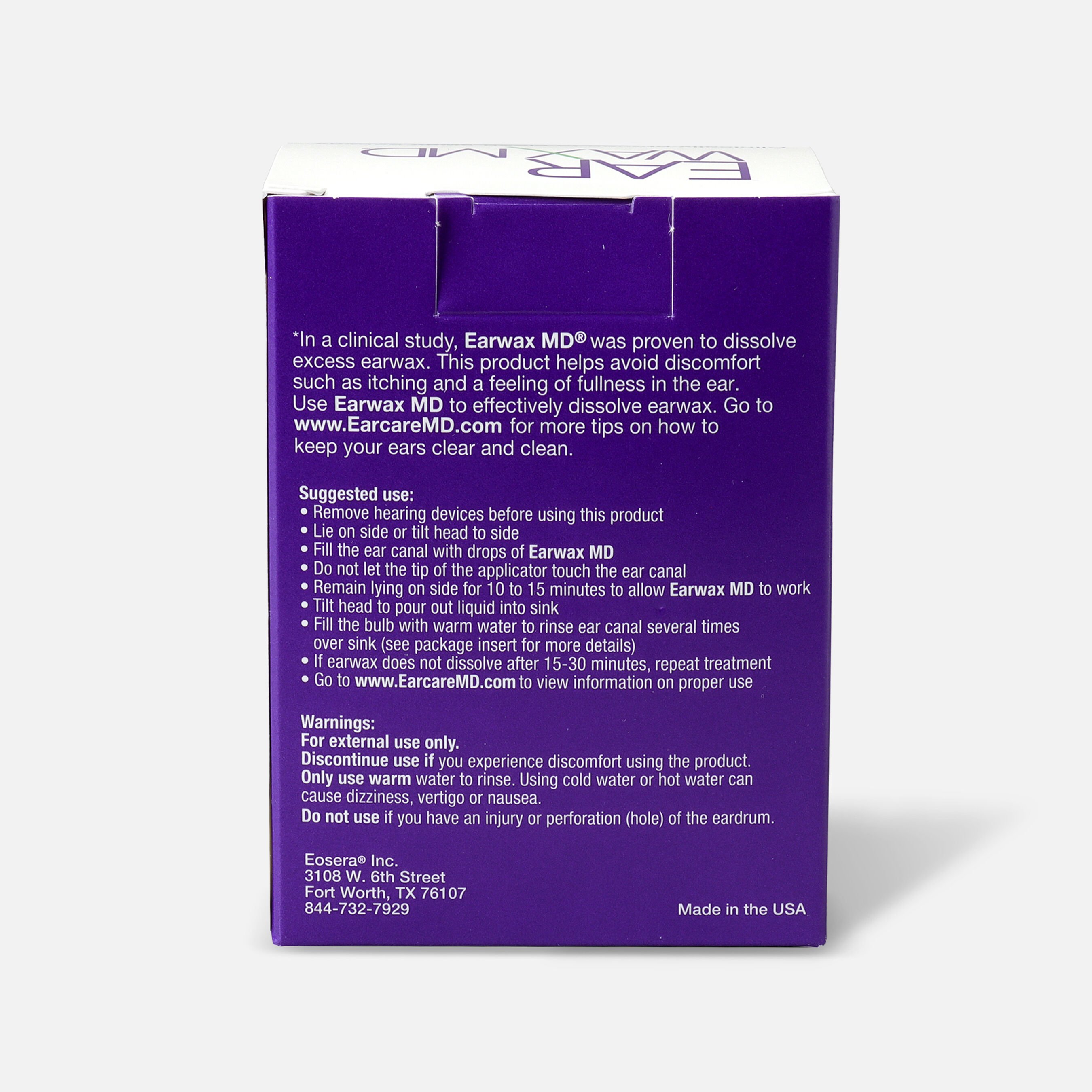 HSA Eligible Earwax MD, Ear Wax Removal Kit and Ear Cleaning Tool HSA