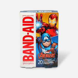 BandAid Adhesive Assorted Bandages Marvel Avengers 20 ct