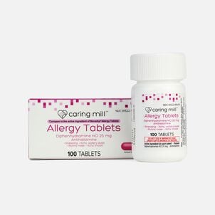 Caring Mill™ Diphenhydramine Allergy Relief Tablets, 100 ct.