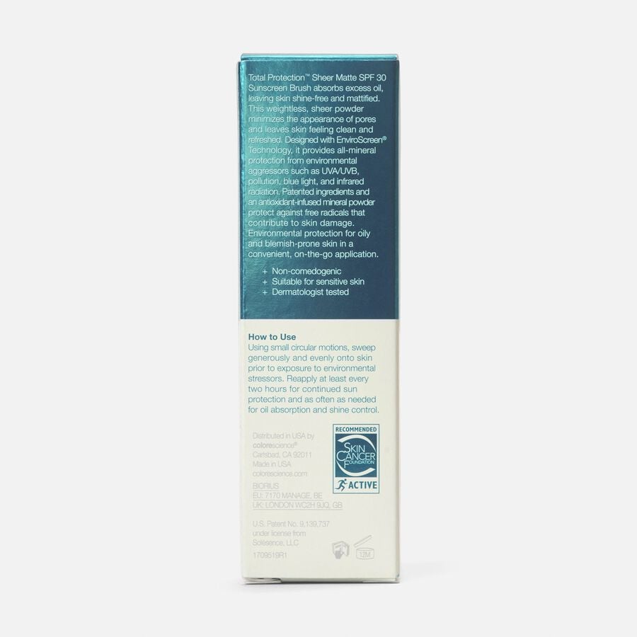 Colorescience Sunforgettable® Total Protection™ Sheer Matte SPF 30 Sunscreen Brush, , large image number 2
