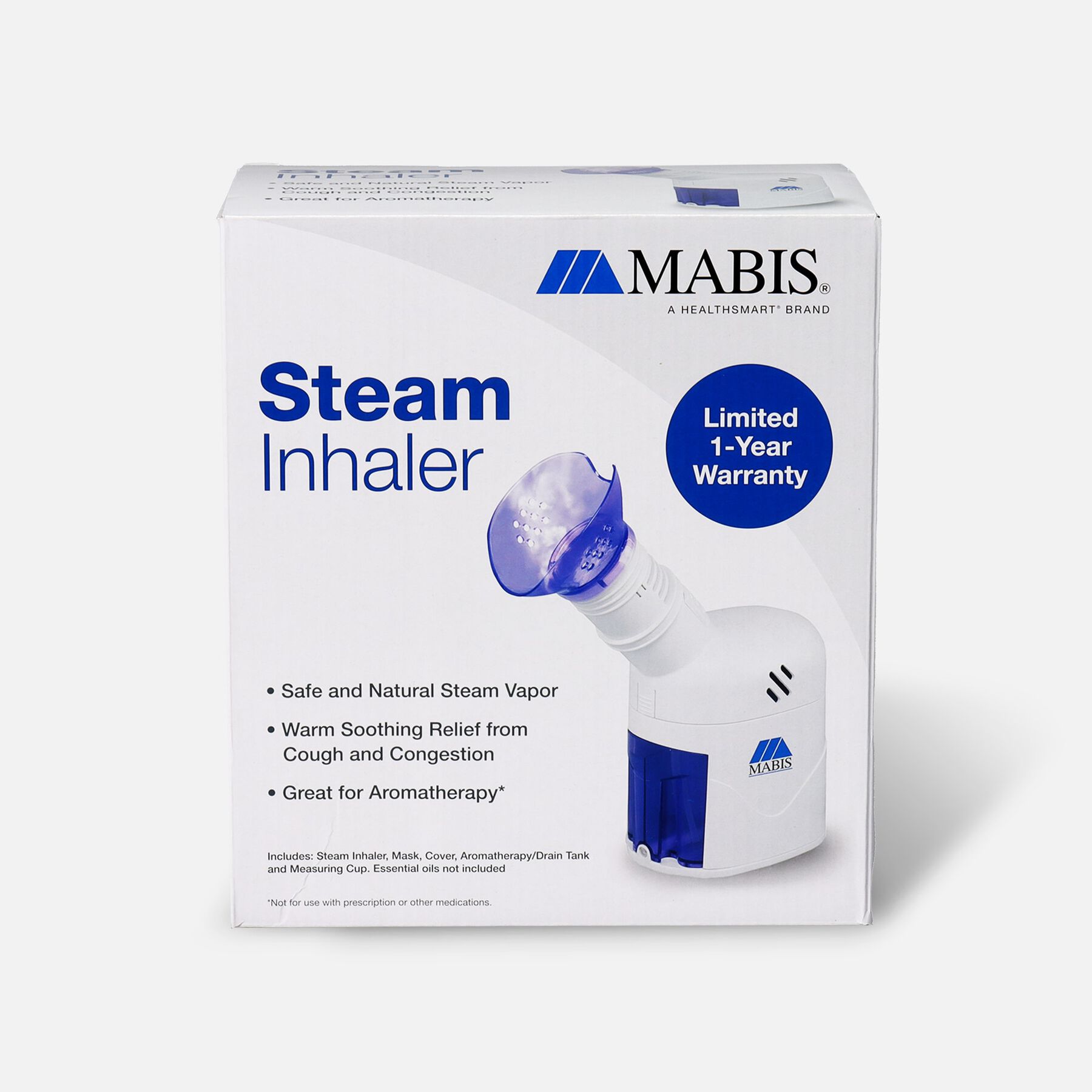 Mabis Personal Steam Inhaler, 1 ea