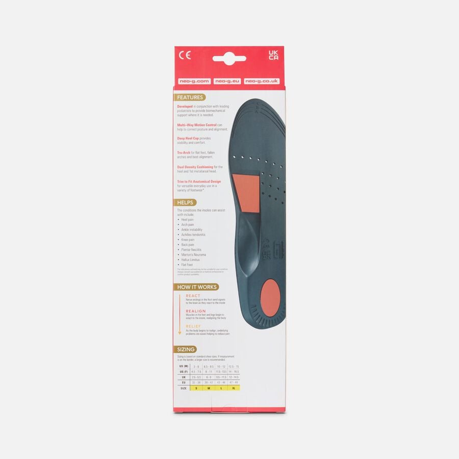 Neo G NeoThotics Pro-Expert Full Length Orthotic Insole, , large image number 4