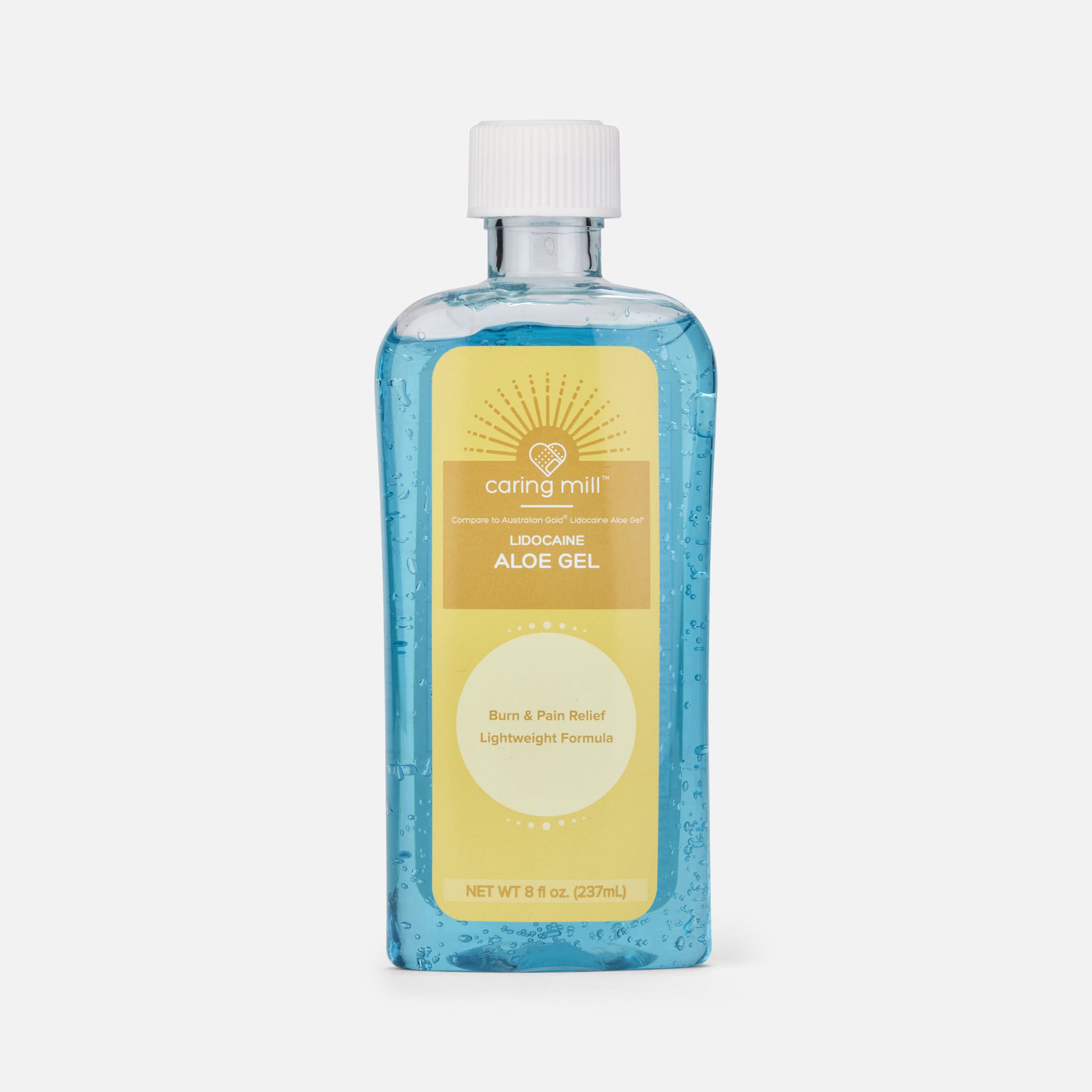 HSA Eligible Caring Mill™ Aftersun Cooling Gel With Lidocaine Aloe Vera