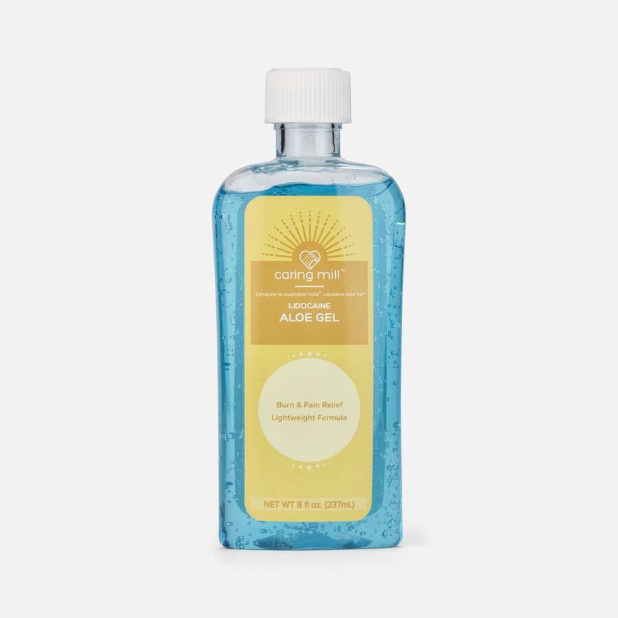 Caring Mill™ Aftersun Cooling Gel With Lidocaine Aloe Vera Value, 8 oz., , large image number 0
