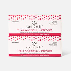 Caring Mill™ Triple Antibiotic Ointment, 2 oz. (2-Pack)