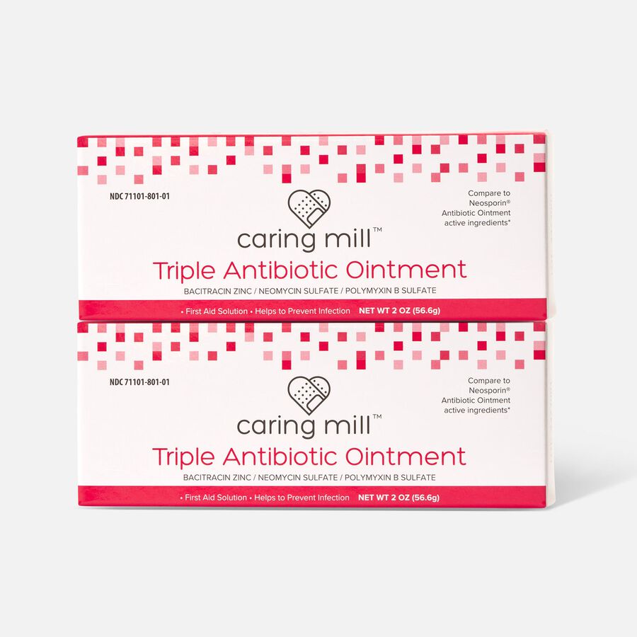 Caring Mill™ Triple Antibiotic Ointment, 2 oz. (2-Pack), , large image number 0