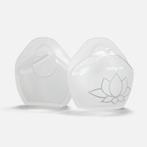 Caring Mill&trade; Silicone Milk Collectors with Storage Bag, 5 oz (2-Pack)