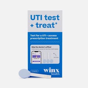 Winx Health UTI Test + Treatment, 3 ct.