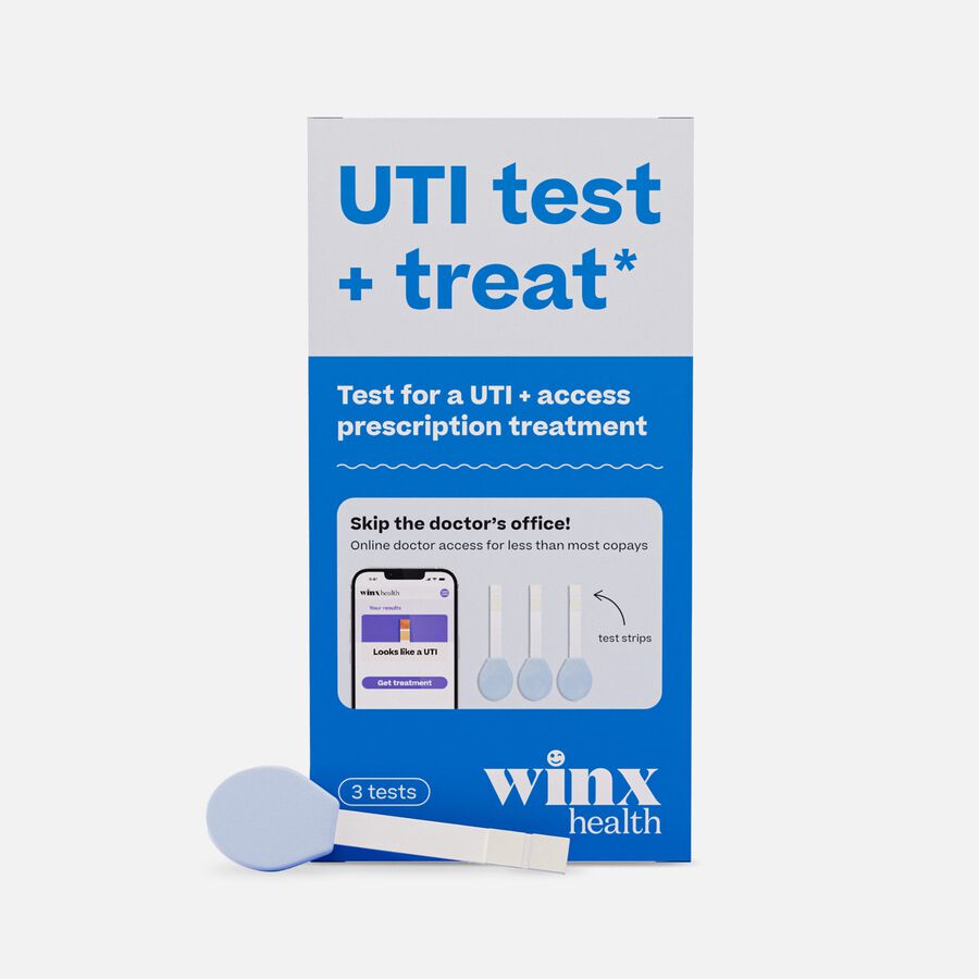 Winx Health UTI Test + Treat, 3 ct., , large image number 0