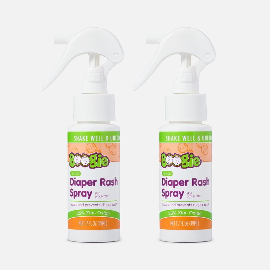 Boogie Bottoms No-Rub Diaper Rash Pump Spray, 1.7 oz. (2-Pack), , large image number 0