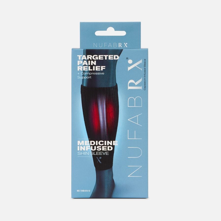 Nufabrx Medicine Infused Shin & Calf Sleeve, , large image number 0