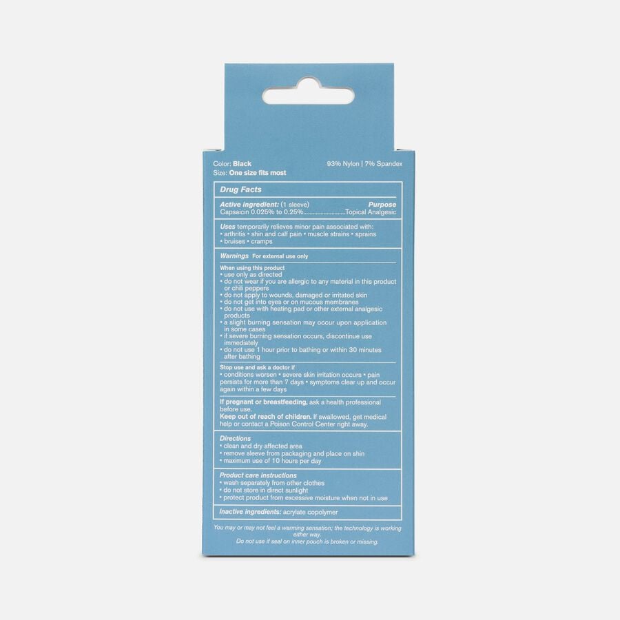 Nufabrx Medicine Infused Shin & Calf Sleeve, , large image number 1