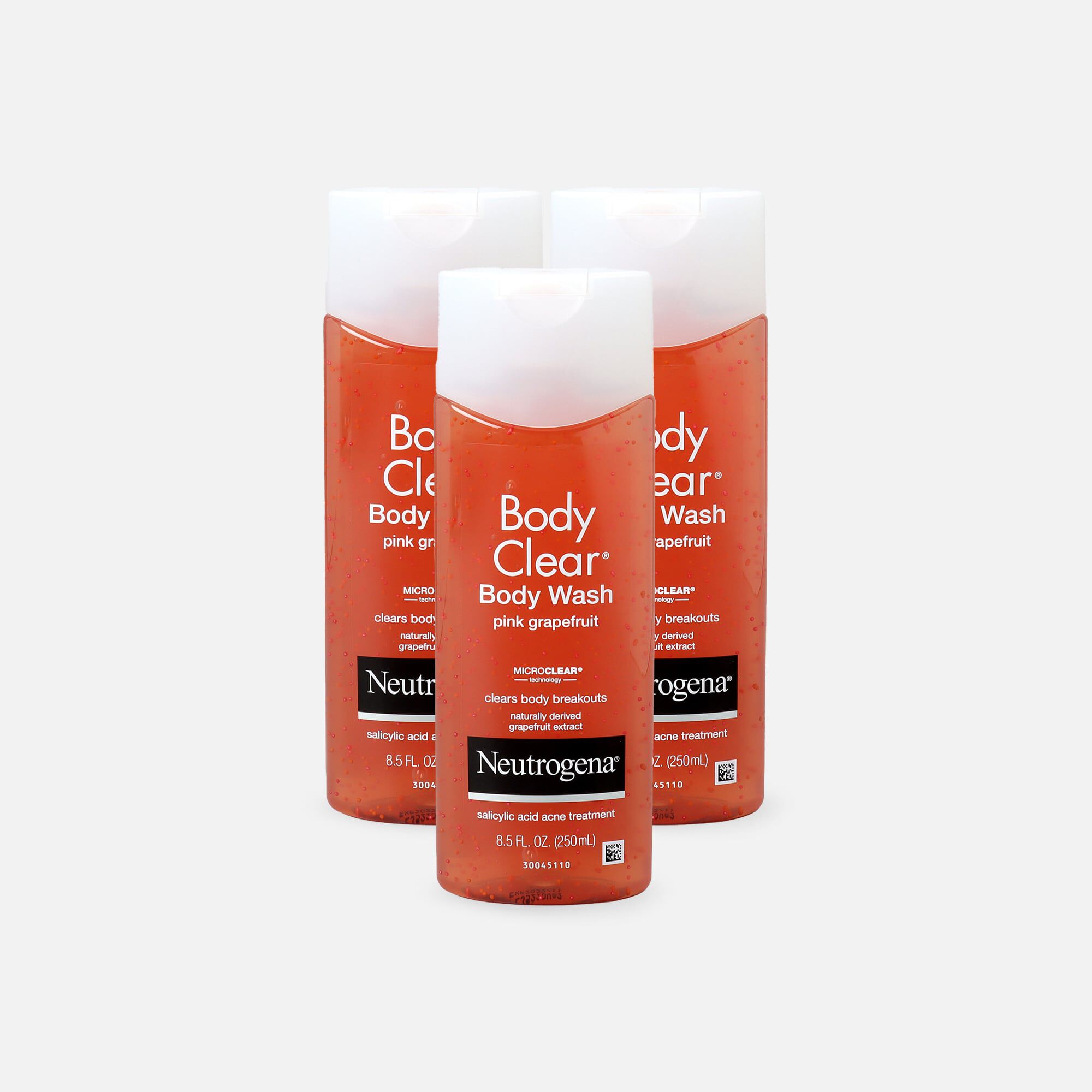 HSA Eligible Neutrogena Body Clear Pink Grapefruit Body Wash