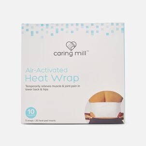 Caring Mill™ Air-Activated Back Heat Wrap, 10 Treatments