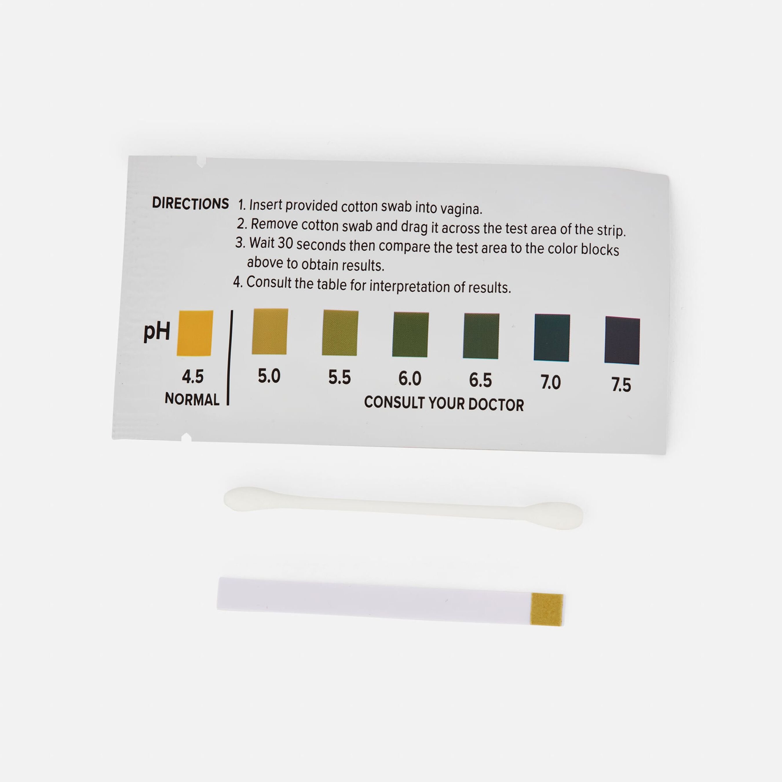 HSA Eligible Caring Mill Vaginal Health Screening Kit, 2 tests HSA