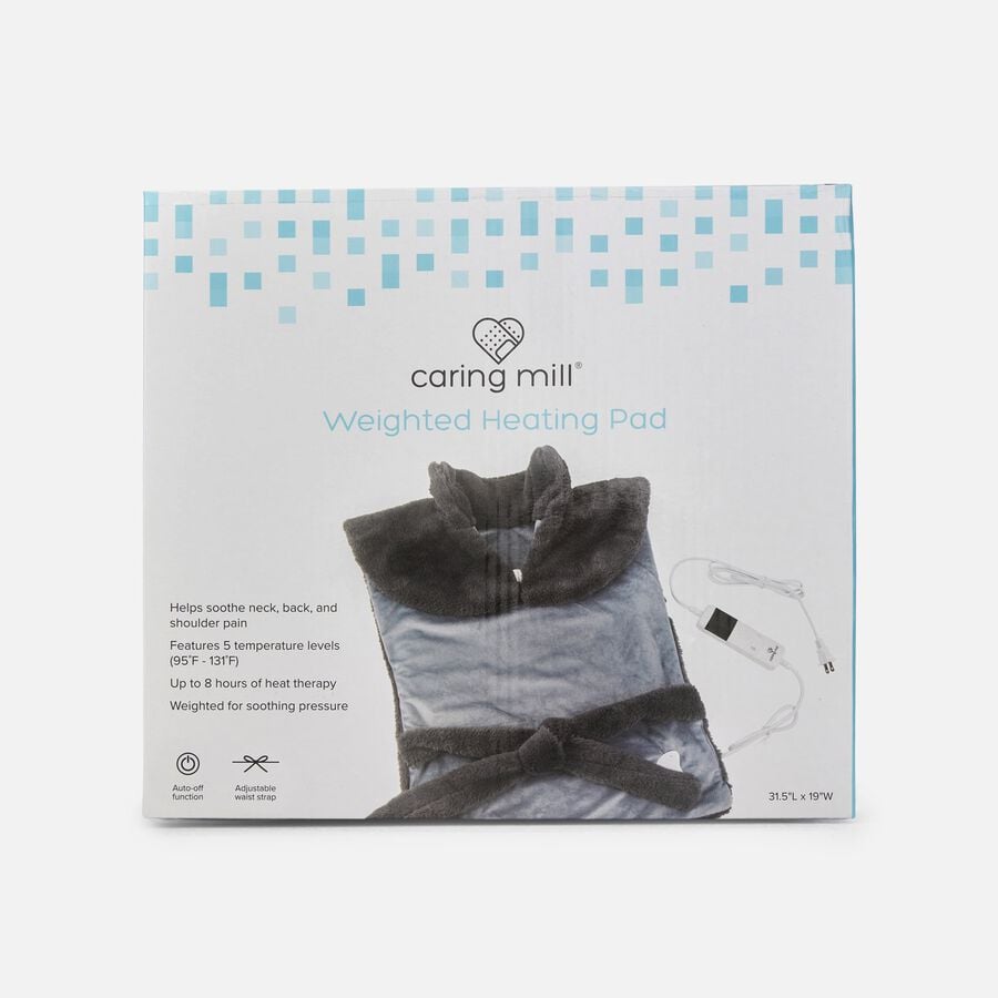 Caring Mill™ Weighted Heating Pad for Back Pain Relief, , large image number 4
