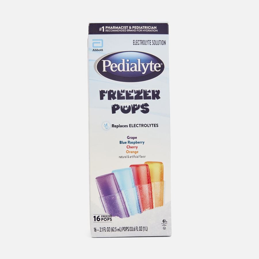 Pedialyte Freezer Pops, Assorted Flavors, 16ct. / 2.1 oz., , large image number 0