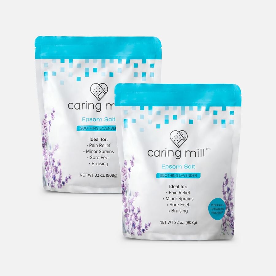 Caring Mill&trade; Lavender Scented Epsom Salt, 2lb (2-Pack), , large image number 0