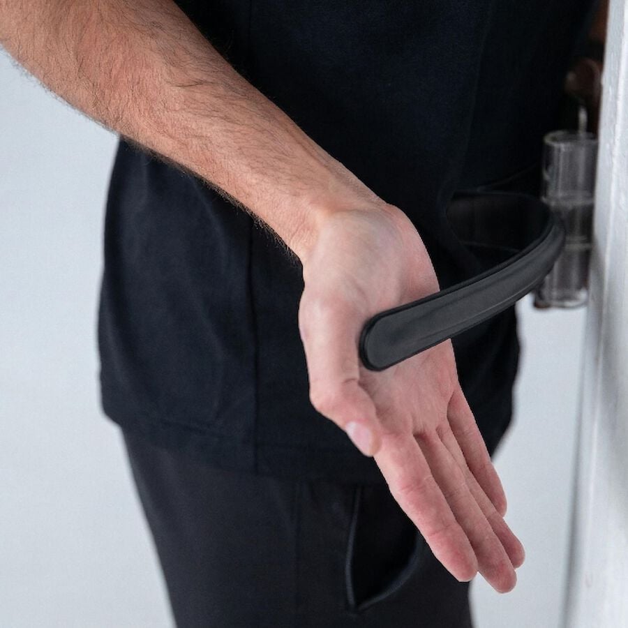 Aletha Health Hip Hook (Mark), Hip Flexor, and Iliacus Release Tool, Black, Black, large image number 2