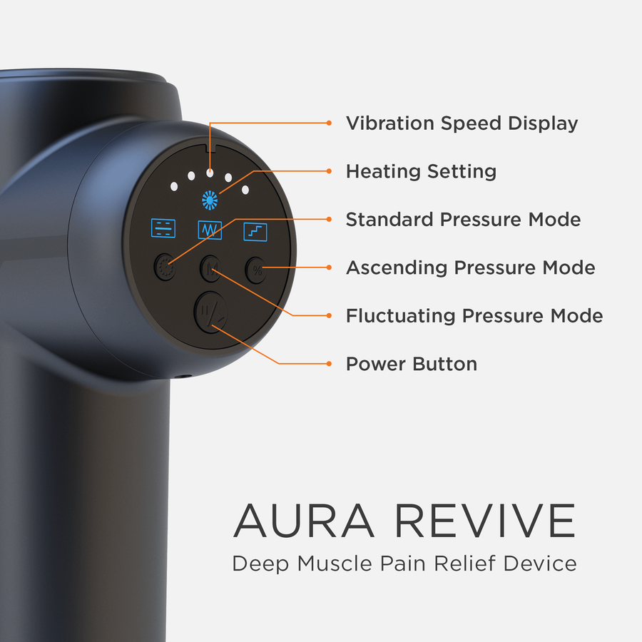 Aura Revive Heated Deep Muscle Pain Relief Device, , large image number 4