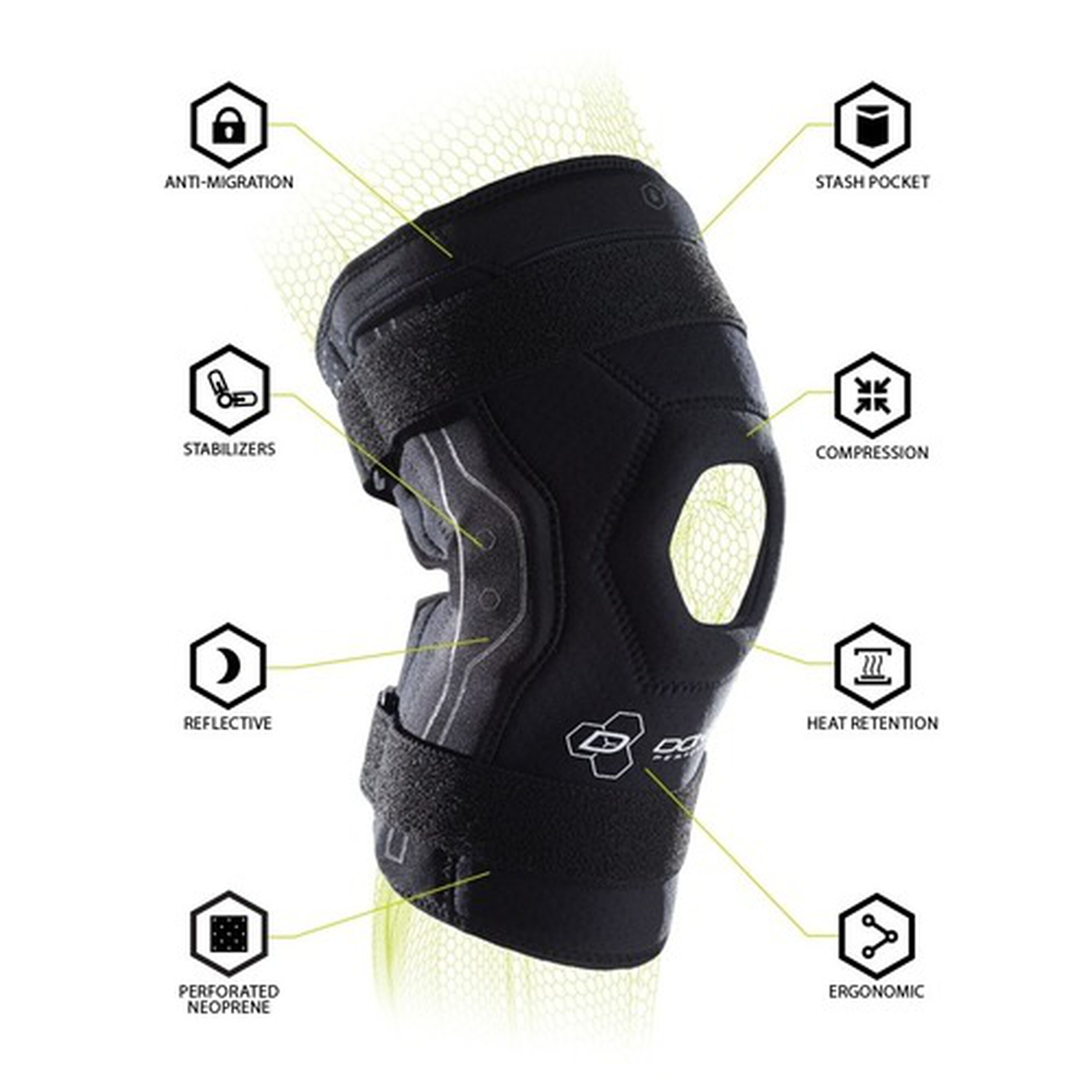DonJoy Performance Bionic Knee Brace, Camo