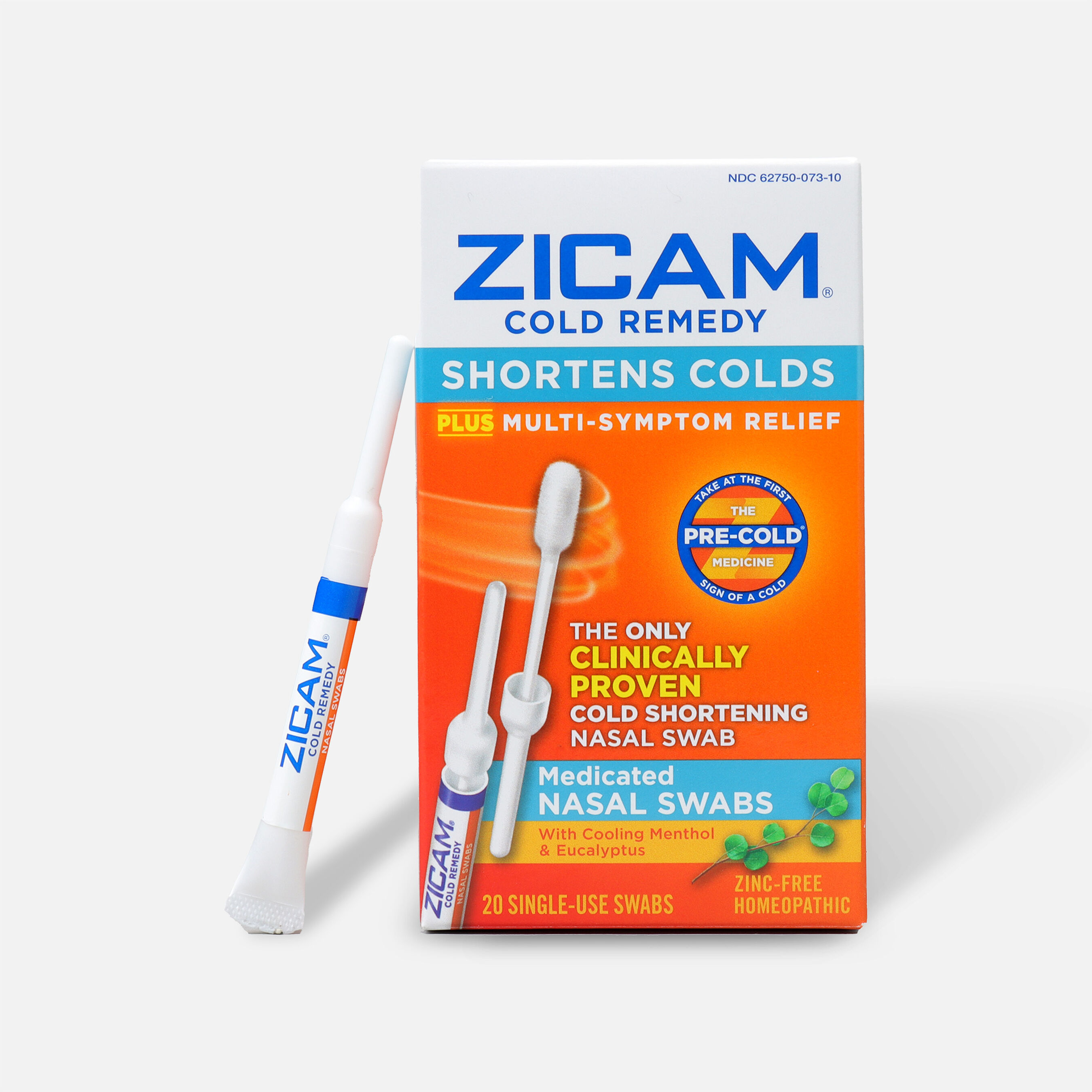 Zicam Cold Remedy Nasal Swabs, 20 ea