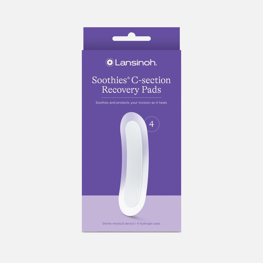Lansinoh C-Section Recovery Pads, 4 ct., , large image number 0