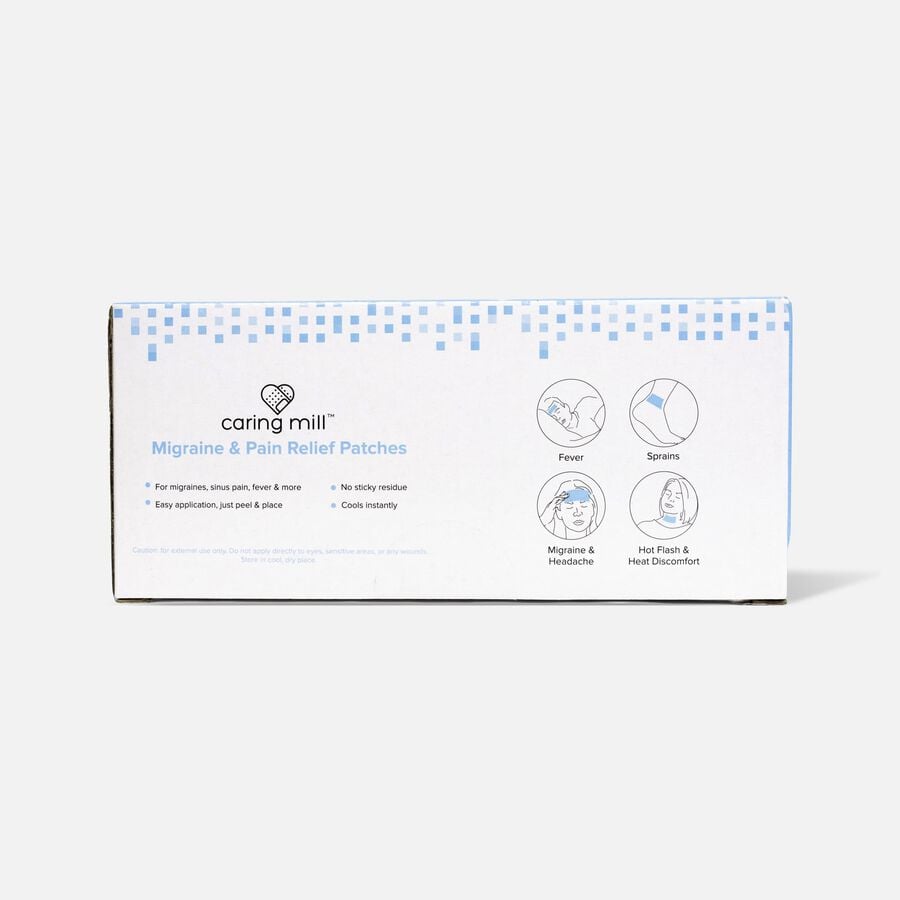 Caring Mill Migraine & Pain Relief Patches, 8 ct., , large image number 1