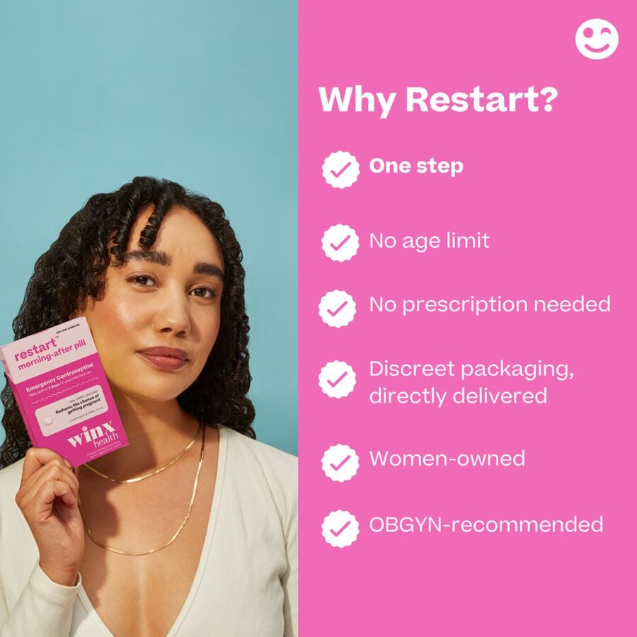 Winx Restart Emergency Contraceptive Morning After Pill, , large image number 2