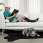 VIM & VIGR Heathered Collection Cotton Compression Socks, Dark and Light Grey, Wide Calf S/M, 30-40 mmHg, , large image number 4