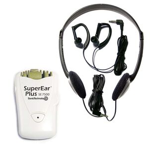 SuperEar PLUS SE7500 Dynamic Low-Profile Personal Sound Amplifier