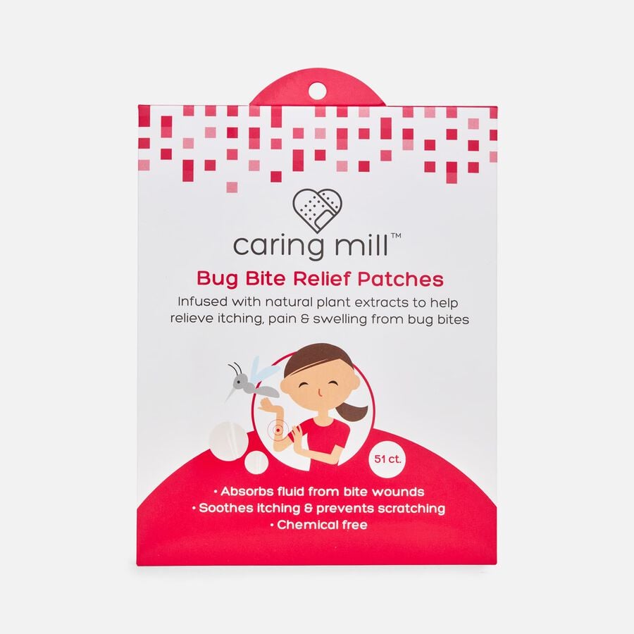 Caring Mill™ Bug Bite Relief Patches, 51 ct., , large image number 0