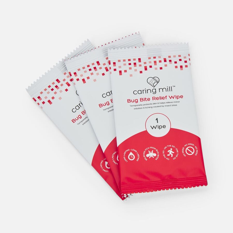 Caring Mill Bug Bite Relief Wipes, 24 ct., , large image number 3